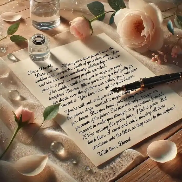 throat chakra healing writing a letter