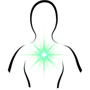 Heart Chakra Silhoutte