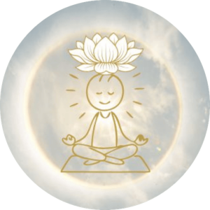 crown chakra sahasrara sun white gold lotus flower