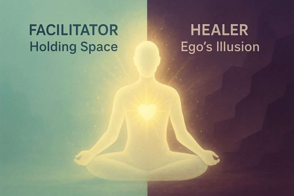 Energy healing facilitator vs healer