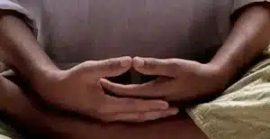 balance masculine and feminine energy meditation practice hand position
